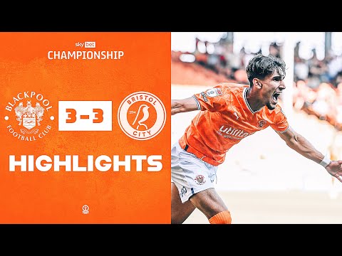 Highlights | Blackpool v Bristol City