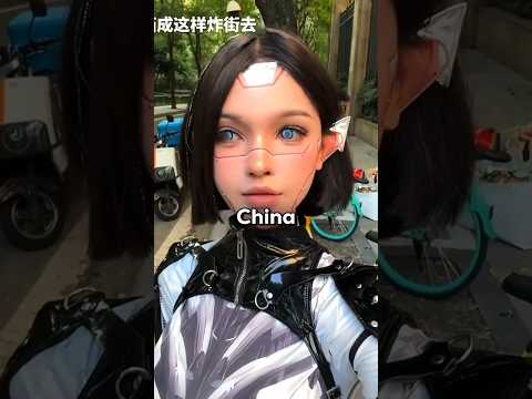 Robot Mimicking In China 🤫 #shorts