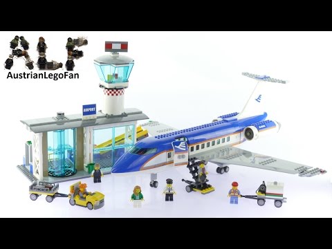 Lego City 60104 Airport Passenger Terminal - Lego Speed Build Review
