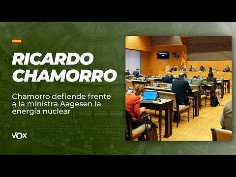 Chamorro defiende frente a la ministra Aagesen la energía nuclear