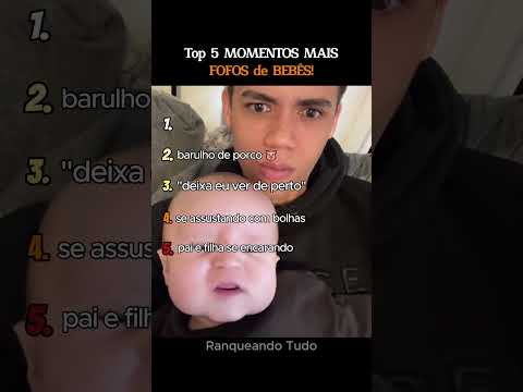 Top 5 MOMENTOS MAIS FOFOS de BEBÊS!