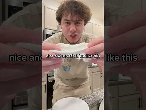 HOW TO MAKE HOMEMADE CHEESE?!?! #pizza #cheese #youtube #youtubeshorts #cooking #funny