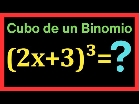 ✅👉Cubo de un Binomio  ✅ Productos notables