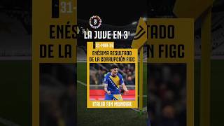 🔥 JUVENTUS HOY: ITALIA FUERA DEL MUNDIAL ‼️