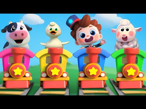 Kereta Api Mengantar Hewan Pulang๐| Lagu Hewan | Lagu Anak | Ayo ! Neo ๐| BabyBus Bahasa Indonesia