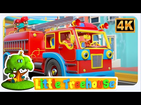 Naik Mobil Pemadam dan Bernyanyi Bersama dengan Lagu Anak-Anak