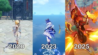 Genshin Movement THEN vs NOW.... HUGE Difference 👟