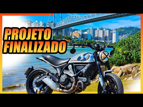 NOSSA DUCATI FICOU PRONTA *PROJETO DUCATI SCRAMBLER 800*