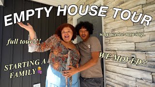 Our EMPTY HOUSE TOUR! (in Alabama) starting a family 🤰 | Moving Diaries