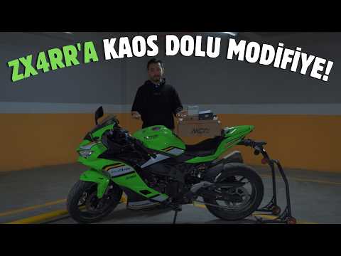 ZX4RR'A KAOS DOLU MODİFİYE - KAYIP PAKET! | Mito Motovlog