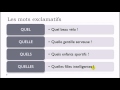 Learn French with V - Exclamative Adjectives and Adverbs