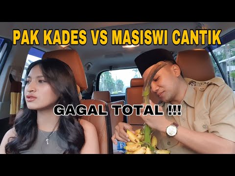 PRANK TAXI, PAK KADES VS MAHASISWI CANTIK, KADES GAGAL TOTAL !!!