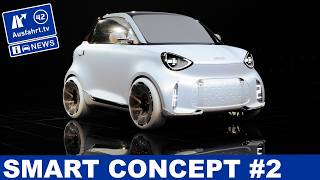 smart concept 2 - Der smart for two Electric Nachfolger: 300 km Reichweite? 10-80 % in 20 Minuten?
