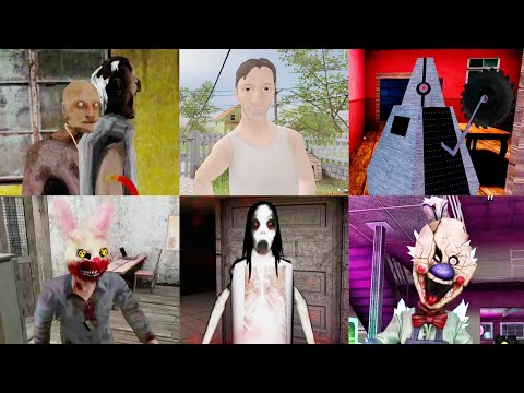 V+ Jumpscares #86 | Granny 2 vs Schoolboy Runaway vs Electric Heart vs Ice Scream 8 & More