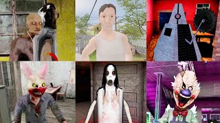 V+ Jumpscares #86 | Granny 2 vs Schoolboy Runaway vs Electric Heart vs Ice Scream 8 & More