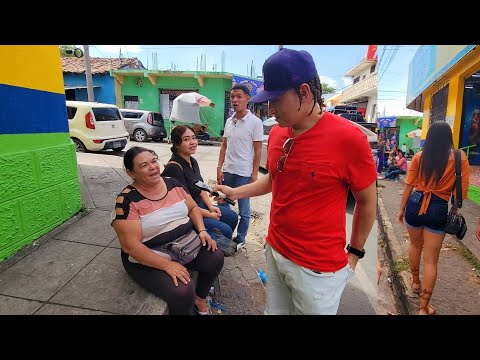 Lindas MUJERES en el MERCADO El Salvador