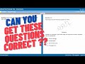 MCAT Practice Questions and Concepts