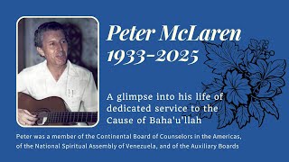 Memorial for Peter McLaren