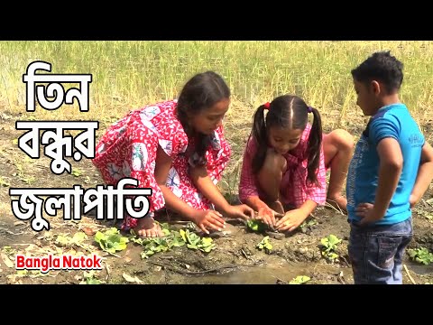 তিন বন্ধুর জুলাপাতি | Tin bondhur julapati |  #newcomedy #Funnykids  #chotoder_natok #dihan_natok