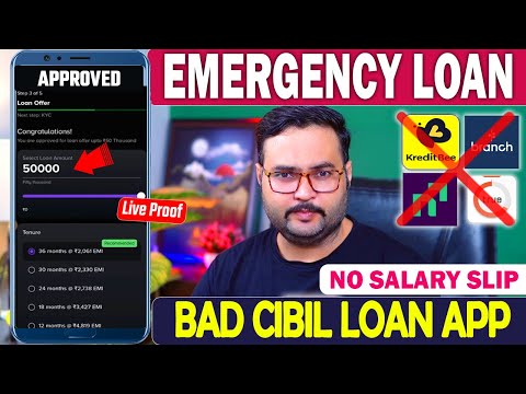 ✅₹50,000 Loan Approval - Brand New loan app | Low CIBIL, Only Adhar & PAN | Top 3 instant loan app