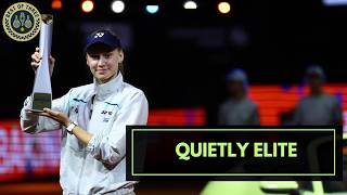 Elena Rybakina Overwhelms with First-Strike Tennis | Stuttgart