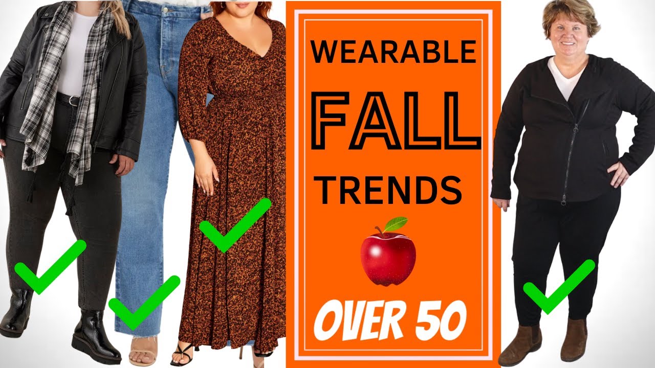 Flattering FALL 2022 FASHION TRENDS that LOOK AMAZING on Women Over 50￼