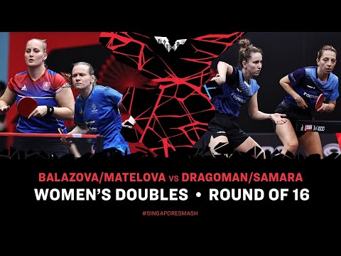 Balazova/Matelova vs Dragoman/Samara | WD R16 | Singapore Smash 2025