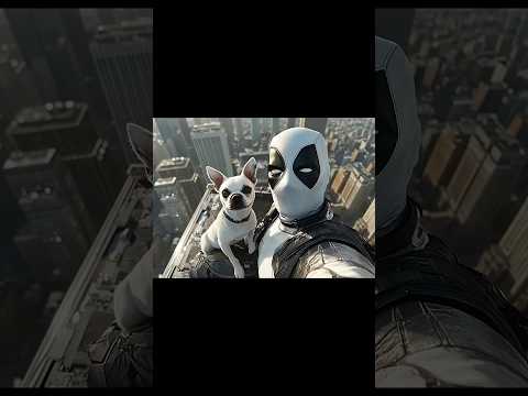 DEADPOOL AND DOGPOOL I AI GENERATED #deadpool #marvel