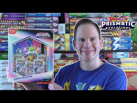 Prismatic Evolutions Binder Collection Opening