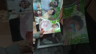12x18 photo ki framing kaise hoti hai ll ❤️ new trending vlog #blog #trending #2024