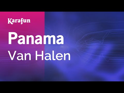 Panama - Van Halen | Karaoke Version | KaraFun