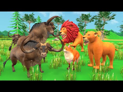 क्रोध ही असली शत्रु की कहानी - Animals Moral Stories Anger is the Real Enemy - 3D Hindi Kahaniya