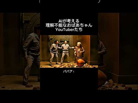 AIが考える理解不能なおばあちゃんYouTuberたち【その15】 #ai動画 #ai #aivideo #aishorts #aiおばあちゃん #お笑い