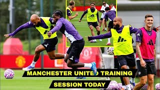 INSIDE TRAINING | Manchester United Looks Unbeatable in New Training Footage🔥 Sesko, Mbeumo, Lammens
