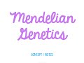 Exploring Mendelian Genetics and Dihybrid Crosses