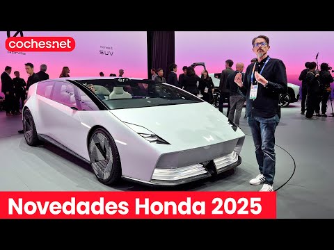 NOVEDADES HONDA 2025 | Primer vistazo | Honda 0 SUV y Saloon en CES Las Vegas | coches.net