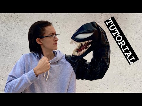 Cosplay de Venom | marioneta casera de simbionte | Tutorial
