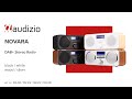 Audizio Novara DAB+ Digital Radio - Silver