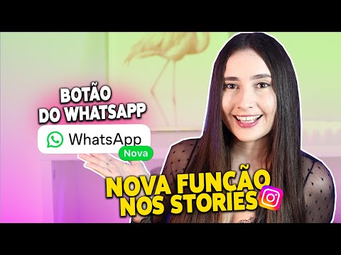 CHEGOU! Botão de WHATSAPP nos STORIES! Atualização do instagram!