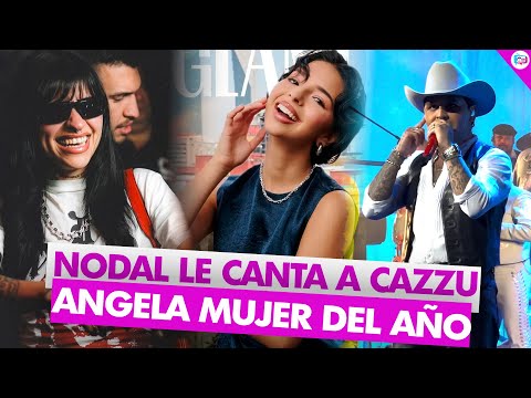 Nodal le dedica una canción de despecho a Cazzu en su ultimo concierto. Angela Aguilar mujer del año