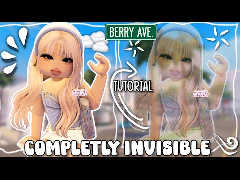 HOW TO BE **COMPLETELY INVISIBLE** IN BERRY AVENUE 😯🤯