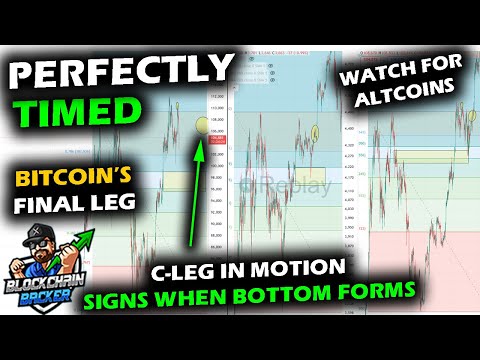 LIKE A SCRIPT, Bitcoin Price Chart Sets Motion for C-Leg Accumulation, Altcoin Reaction Bottom Sign