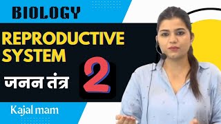 Reproductive system part-2  by kajal mam || Human Reproductive system