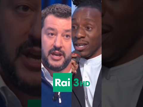 ๐บ RAI3 - Sonny Olumati VS Matteo Salvini - Conduce: Michele Santoro.