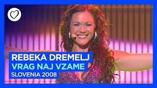 Rebeka Dremelj - Vrag Naj Vzame (LIVE) | Slovenia 🇸🇮 | First Semi-Final | Eurovision 2008