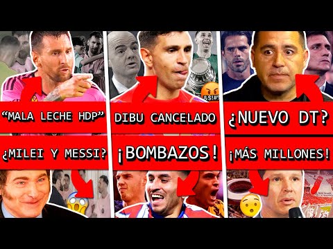 MESSI explotó en MLS ¿Se reune con MILEI?+ FIFA cancela a DIBU MARTINEZ+ BOCA busca nuevo DT+ BOMBAS