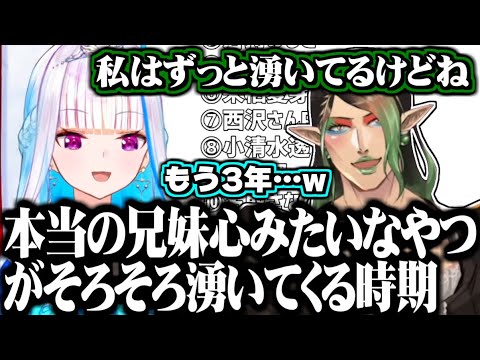 3年ぐらい花畑チャイカを兄上と呼び続け本当の兄妹心みたいなのが湧いてきたリゼ・ヘルエスタ【にじさんじ切り抜き/リゼ・ヘルエスタ/花畑チャイカ】