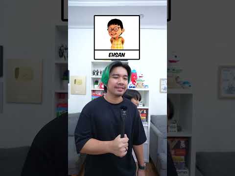 Tebak Karakter Rambut Upin Ipin #Shorts