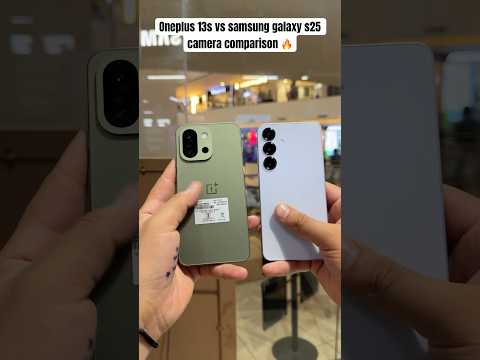 Oneplus 13s vs Samsung galaxy s25 camera comparison || s25 || Oneplus 13s || #comparison #ytshorts