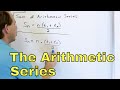 Arithmetic Series Concepts and Calculations